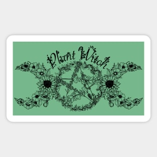 Plant Witch Magnet